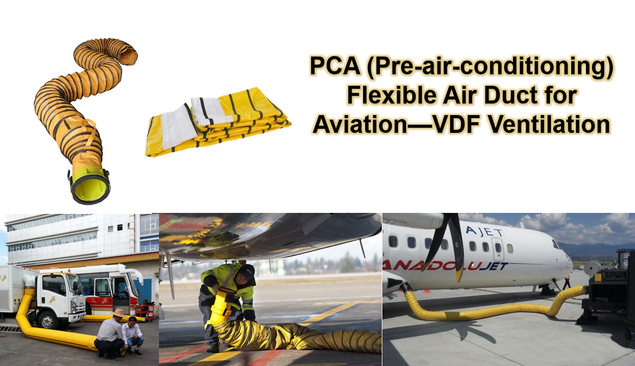 PCA Flexible duct｜Aircraft Ducting Hose｜Pre Conditioning Air Duct