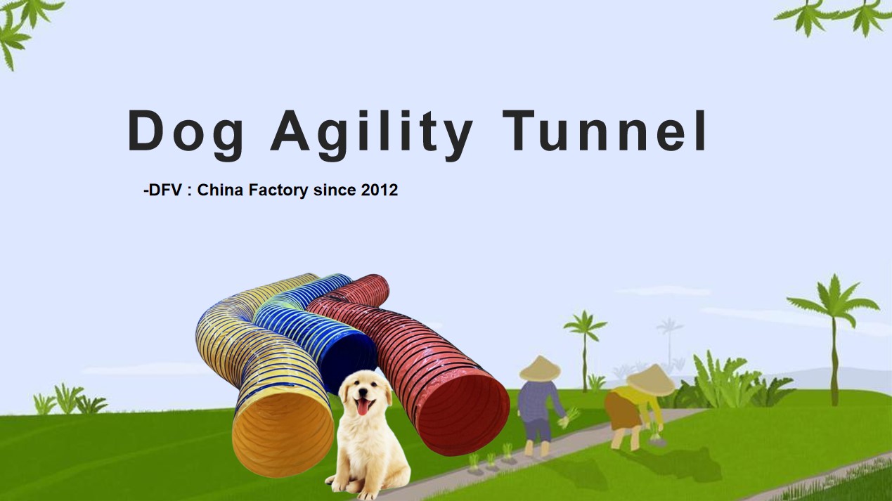 Large Dog Agility Tunnel
