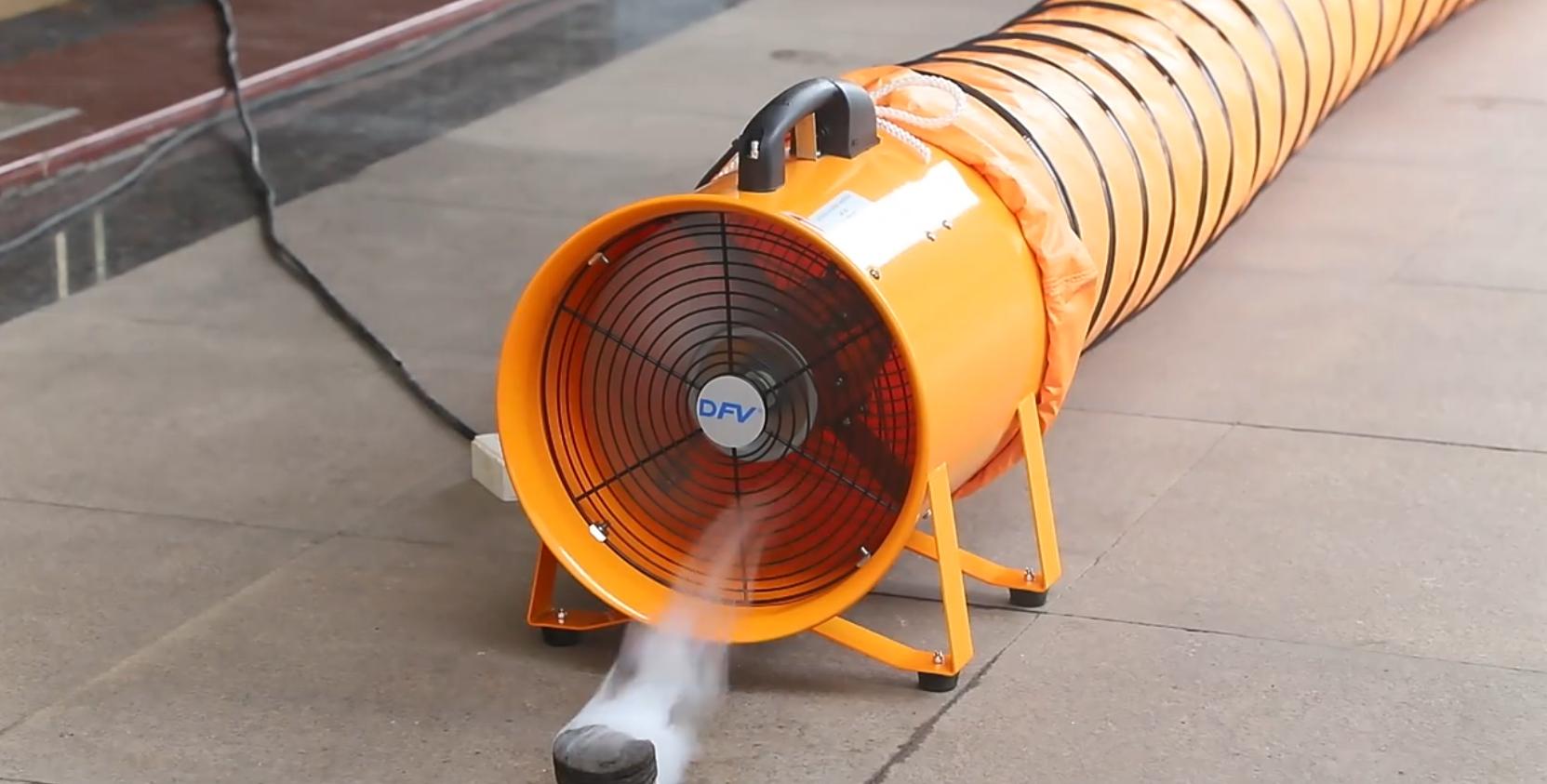 DFV Portable Ventilation Fan｜Large Air Flow｜Industrial Exhaust Blower Ventilator