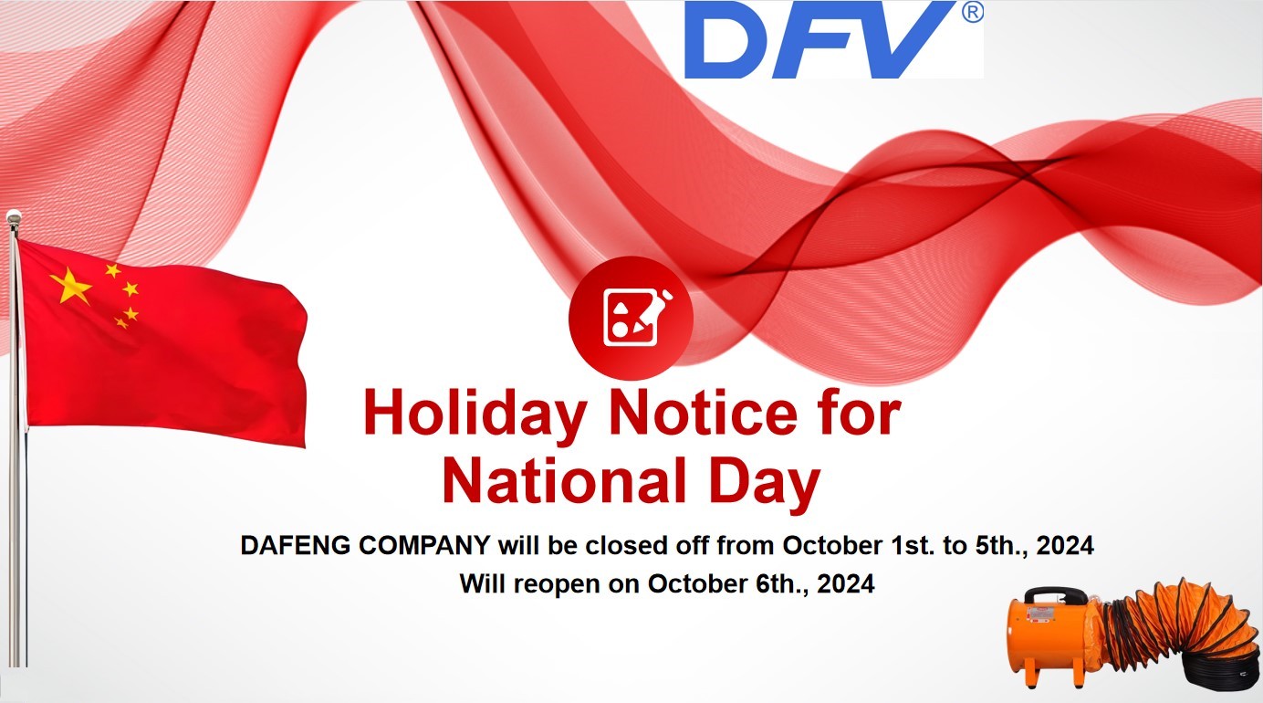 Holiday Break for Chinese National Day